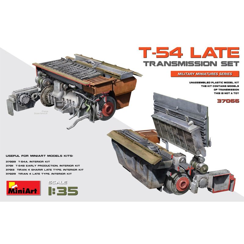 Mini Art 37066 T-54 Late Transmission Set
