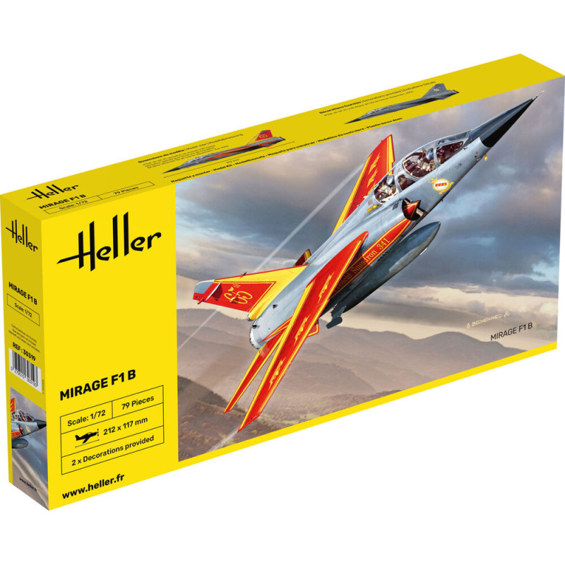 F1b Model Heller 30319 Mirage F1B