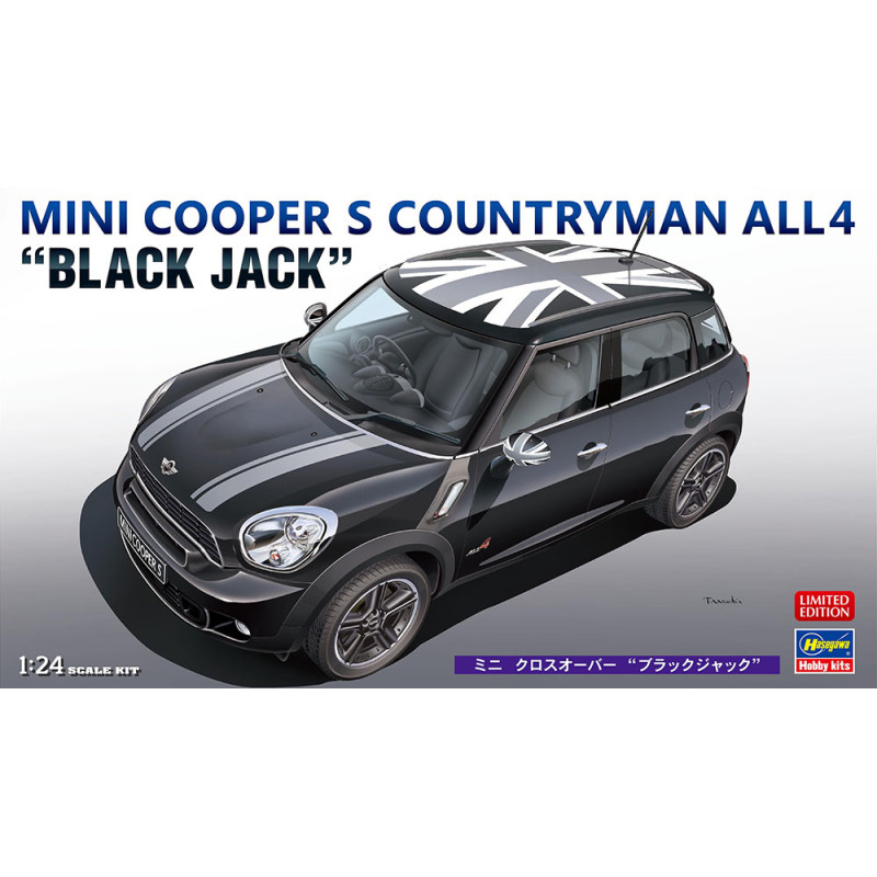 1:24 Mini Cooper S Countryman ALL4 Black Jack