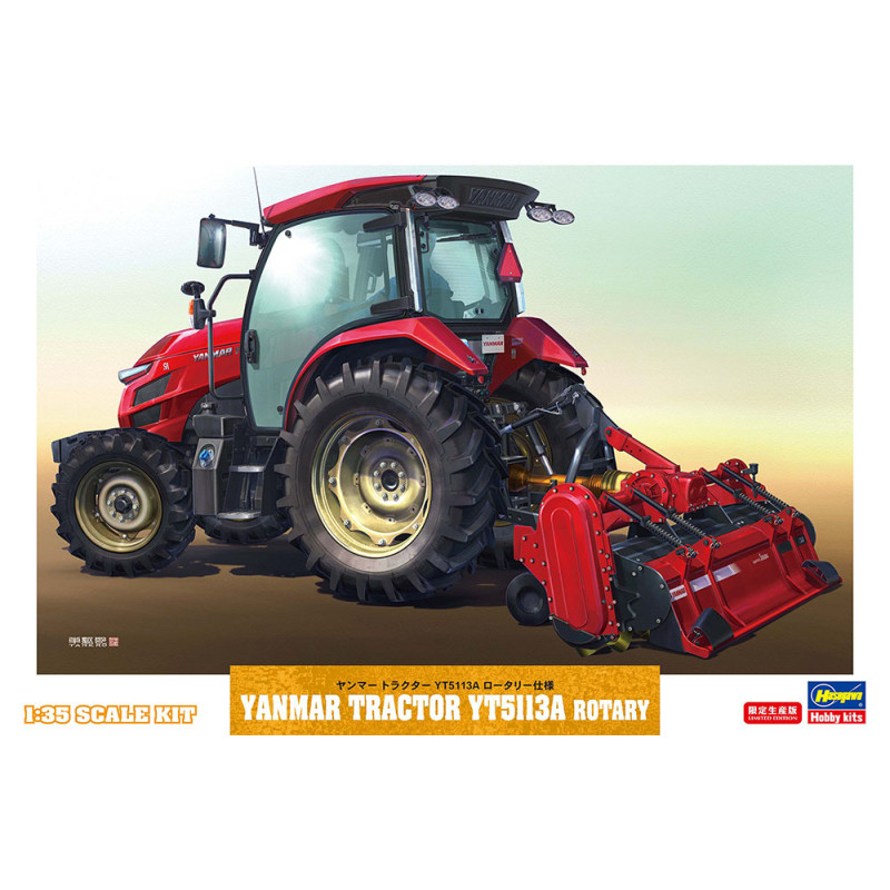 1:35 Yanmar Tractor YT5113A Rotary
