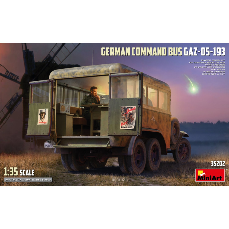 Mini Art 35202 German Command Bus GAZ-05-193